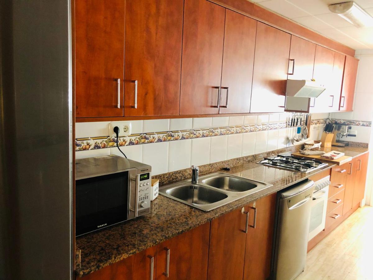 Apartamento Con Terraza Y Piscina En Malgrat De Mar Ngoại thất bức ảnh